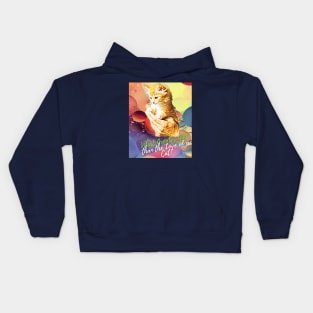 What Greater Gift than the Love of a Cat? Kids Hoodie